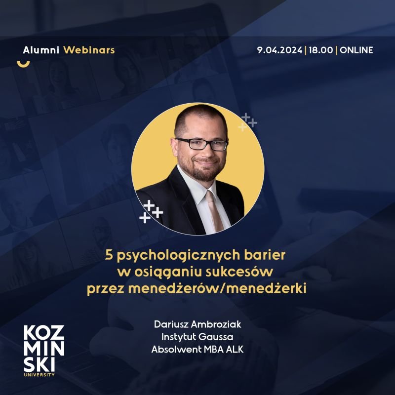 5 psychologicznych barier w osiąganiu sukcesów przez menedżerów i menedżerki