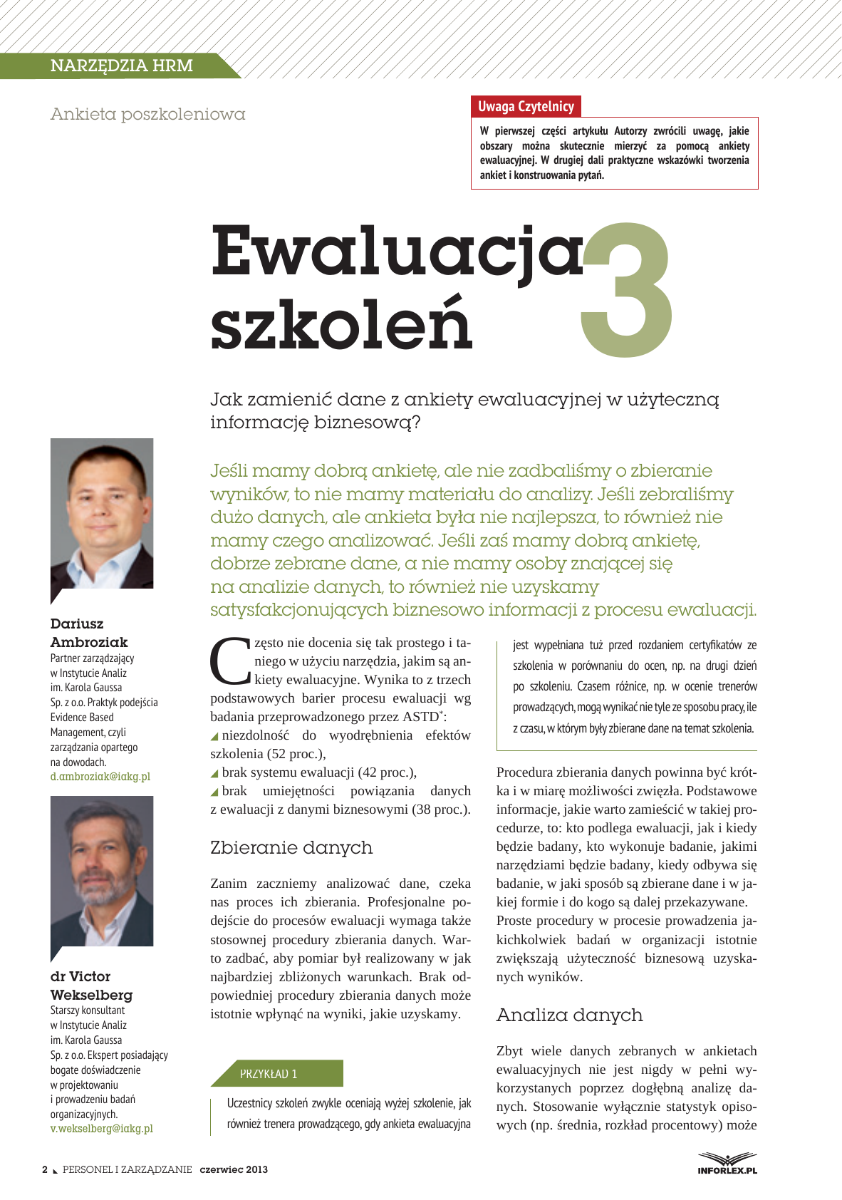 Ewaluacja szkoleń: jak zamienić dane z ankiety w informację biznesową?