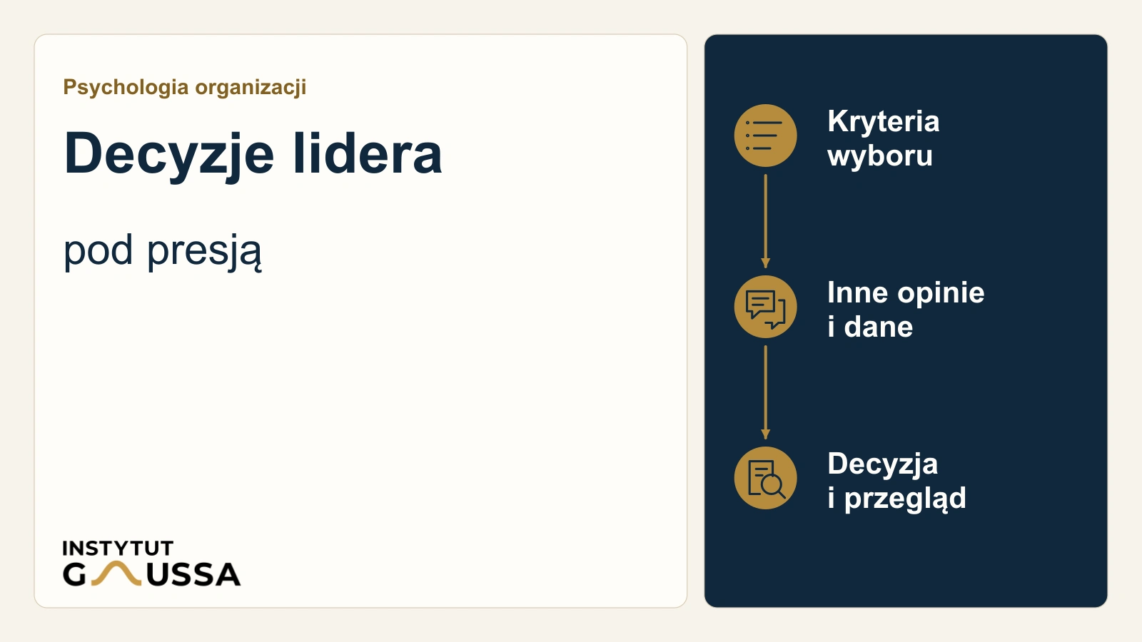 Umysł lidera pod presją: Jak pułapki poznawcze sabotują Twoje decyzje w kryzysie i jak się przed nimi bronić