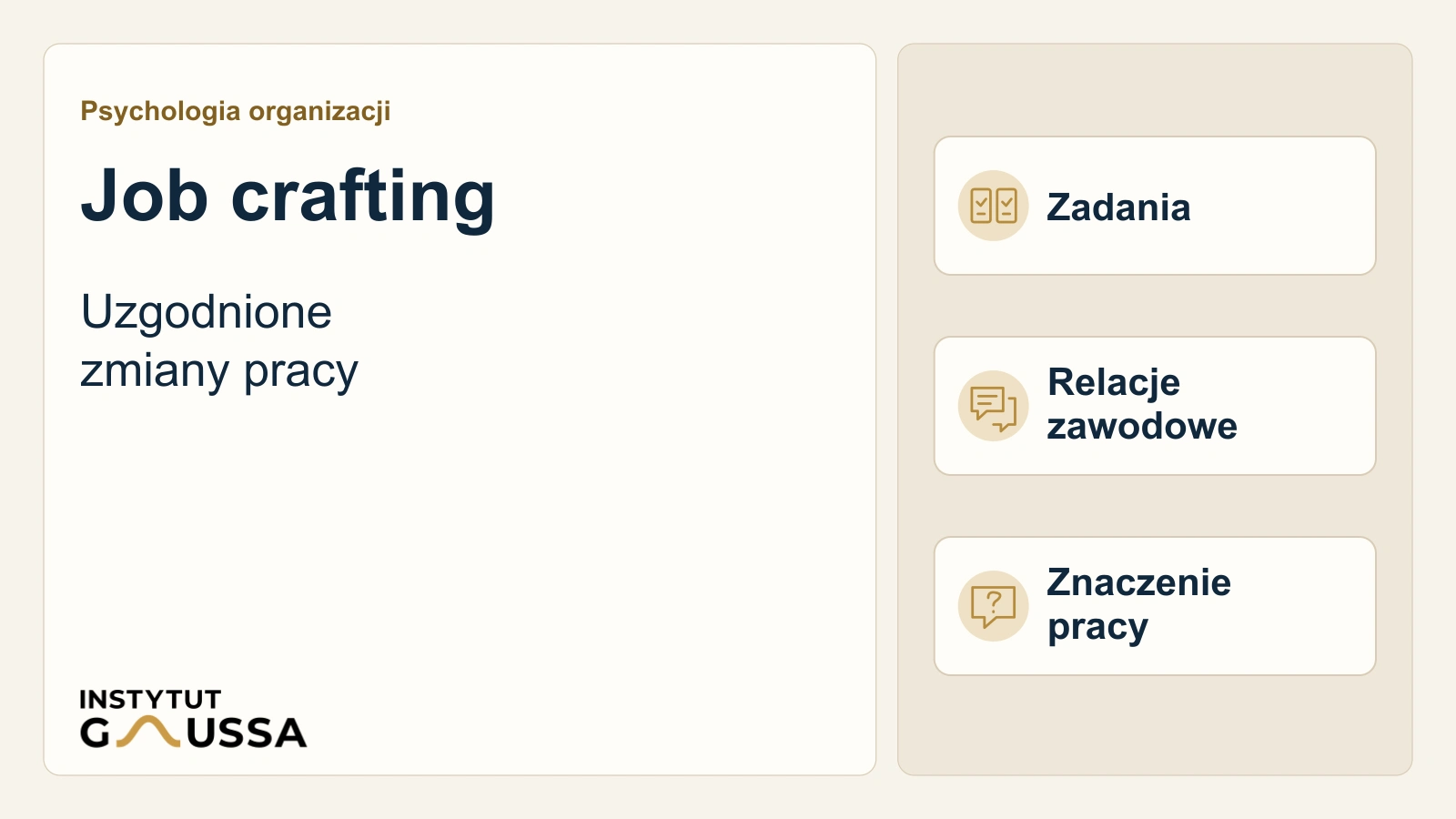 Job crafting, czyli rzeźbienie własnej roli. Jak pozwolić pracownikom przeprojektować swoją pracę, by zwiększyć ich zaangażowanie?