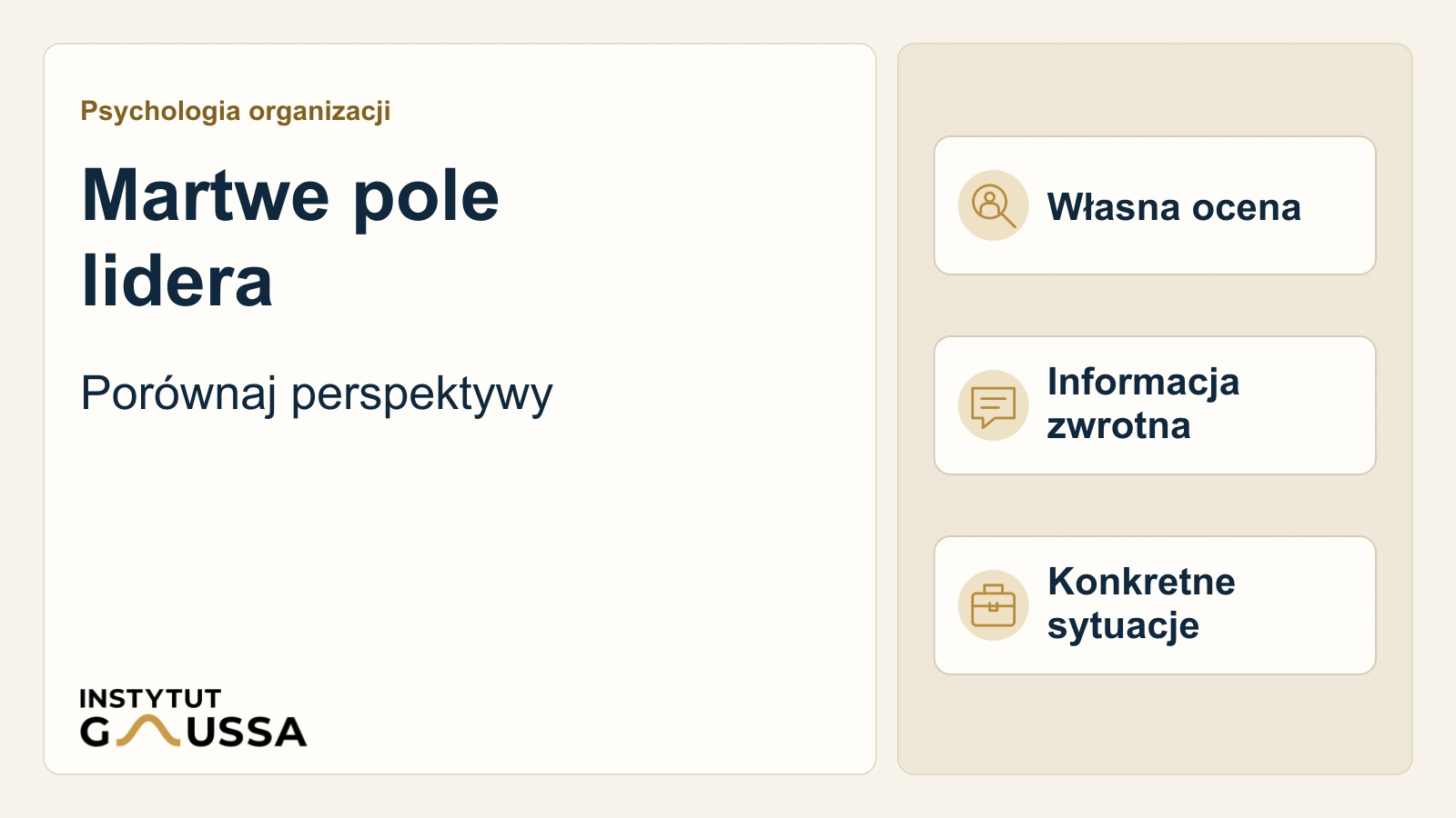 Największe „martwe pole” lidera: Jak rozpoznać własne uprzedzenia i nieświadome zachowania, które demotywują zespół?