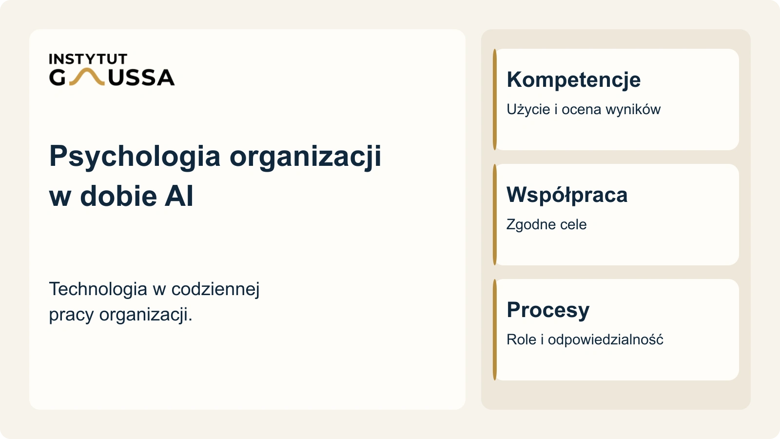 Psychologia organizacji w dobie AI. Co naprawdę pomaga firmie działać sprawniej?
