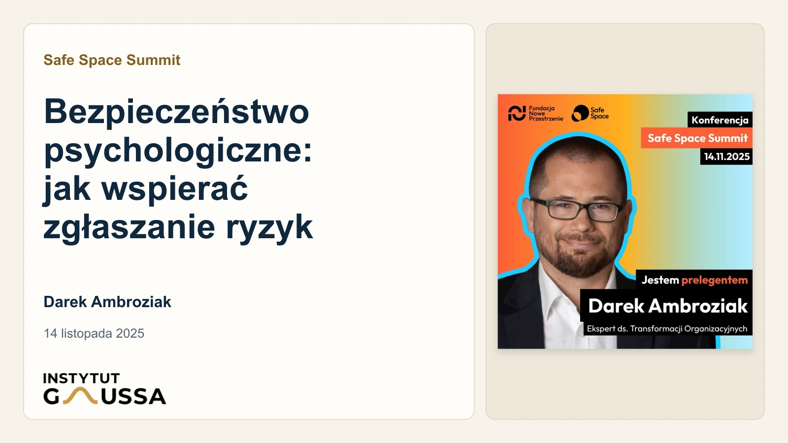 Bezpieczeństwo psychologiczne: jak wspierać zgłaszanie ryzyk