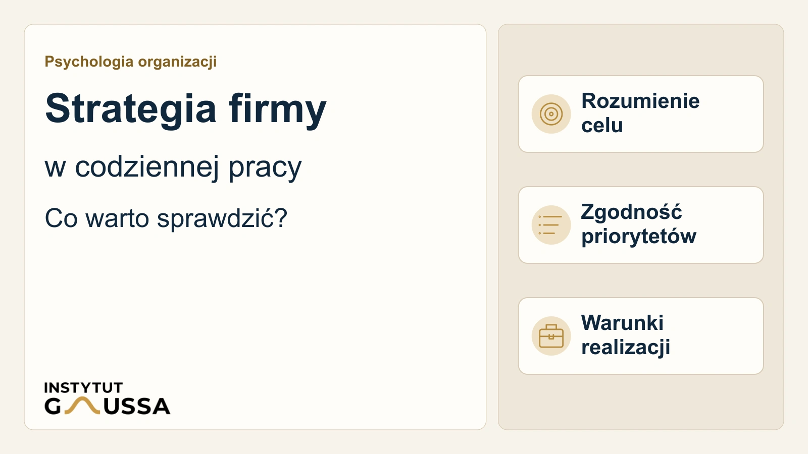 Psychologia strategii: Dlaczego pracownicy ignorują cele firmy i jak lider może zbudować poznawcze zaangażowanie?